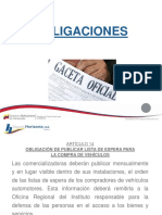 obligaciones seguro