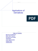 Applications of Derivatives 2011-06-24 1 Slide Per Page