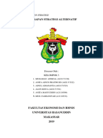 Tugas Manajemen Strategi Kelompok 3 - Strategi Alternatif