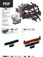 1701 Printer/Telegraph Machine 337 Pieces: A Custom Model Design by Jason Allemann