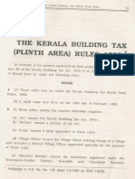 The Kerala Building Tax Plinth Area Rules1975