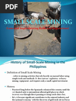 Small Scale Mining