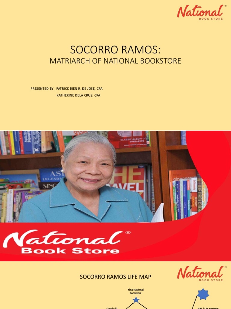 Socorro Ramos Matriarch of National Bookstore PDF Business