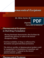 Pharmaceutical Excipients: Dr. Silvia Surini, M.Pharm - SC., Apt