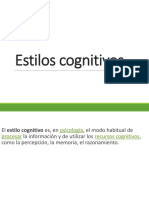 Estilo Cognitivo