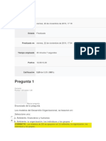 Respuestas Examen U3 - Procesos y Teorías Administrativas