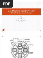 DC Machine Design Problem With Solution