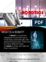 Robotics: BY M.Ram Kumar