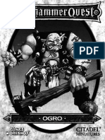 Warhammer Quest, A4 - Manual Ogro