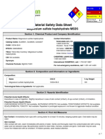 Msds-Magnesium Sulfate Heptahydrate PDF