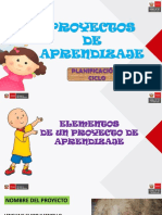 Planificación Ciclo Ii Curriculum Nacional PDF