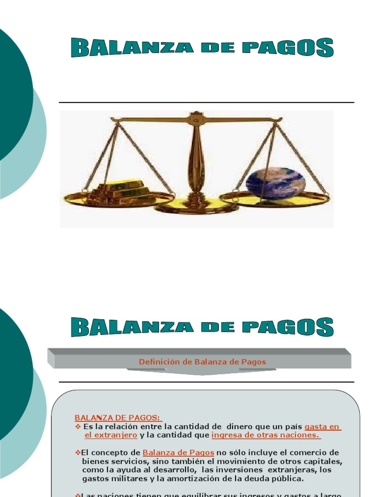 Balanza de Pagos | PDF | Balance de pagos | Dinero