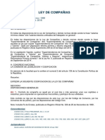 Ley de Companias PDF