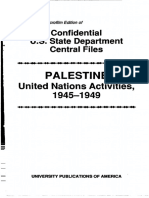 Palestine Israel US State Department Records PDF