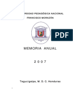 Memoria 2007 PDF