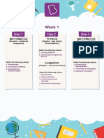 Week 1 Revision and Ray Optics Videos