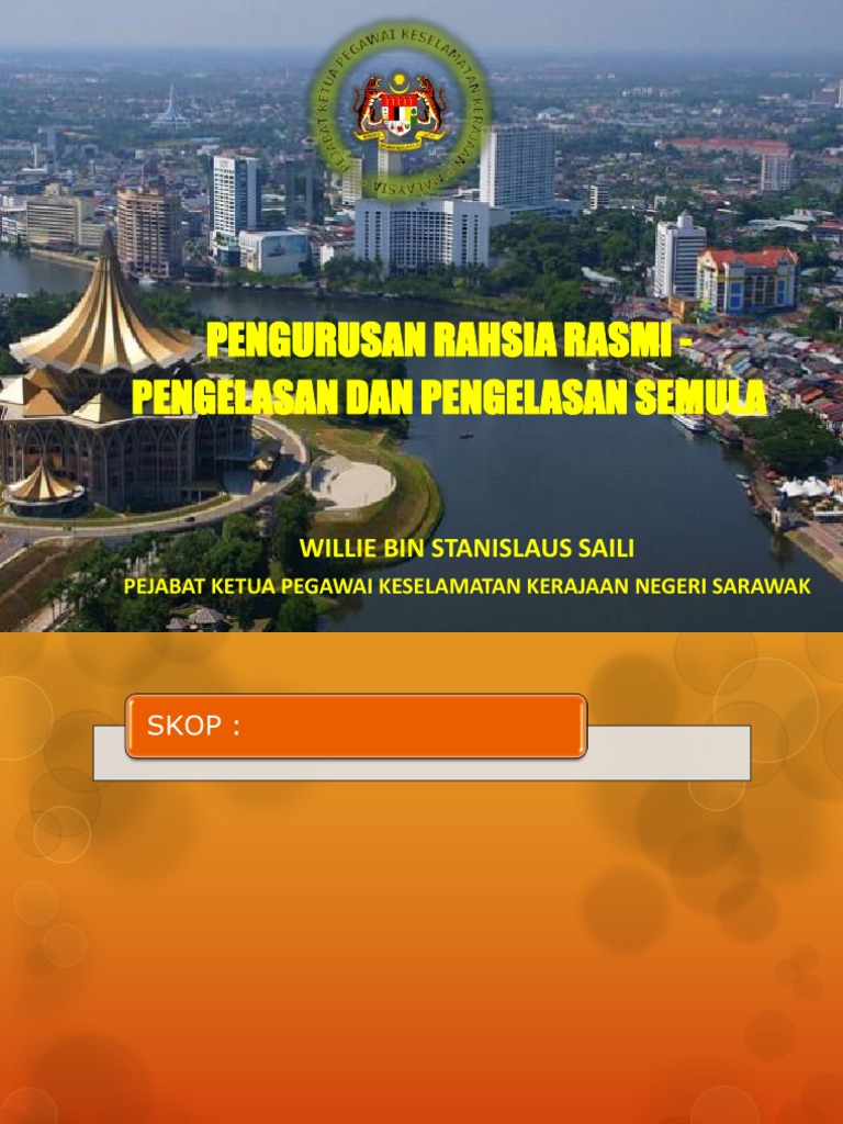 Pengurusan Rahsia Rasmi Dan Pengelasan Semula | PDF