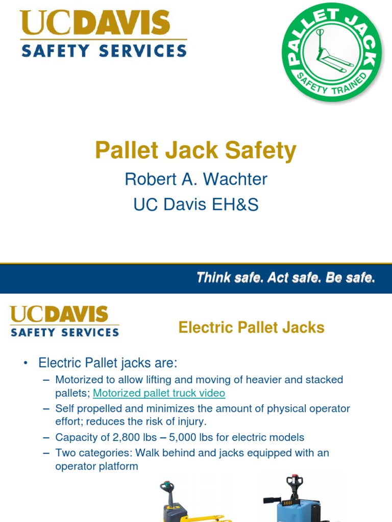 Pallet Jack Safety Guidelines | PDF | Pallet | Consumer Goods