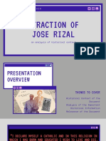 Retraction of Rizal