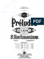 Rachmaninov 10 Preludes