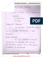 Sri Vidya College of Engineering and Technology, Virudhunagar Course Material (Lecture Notes)