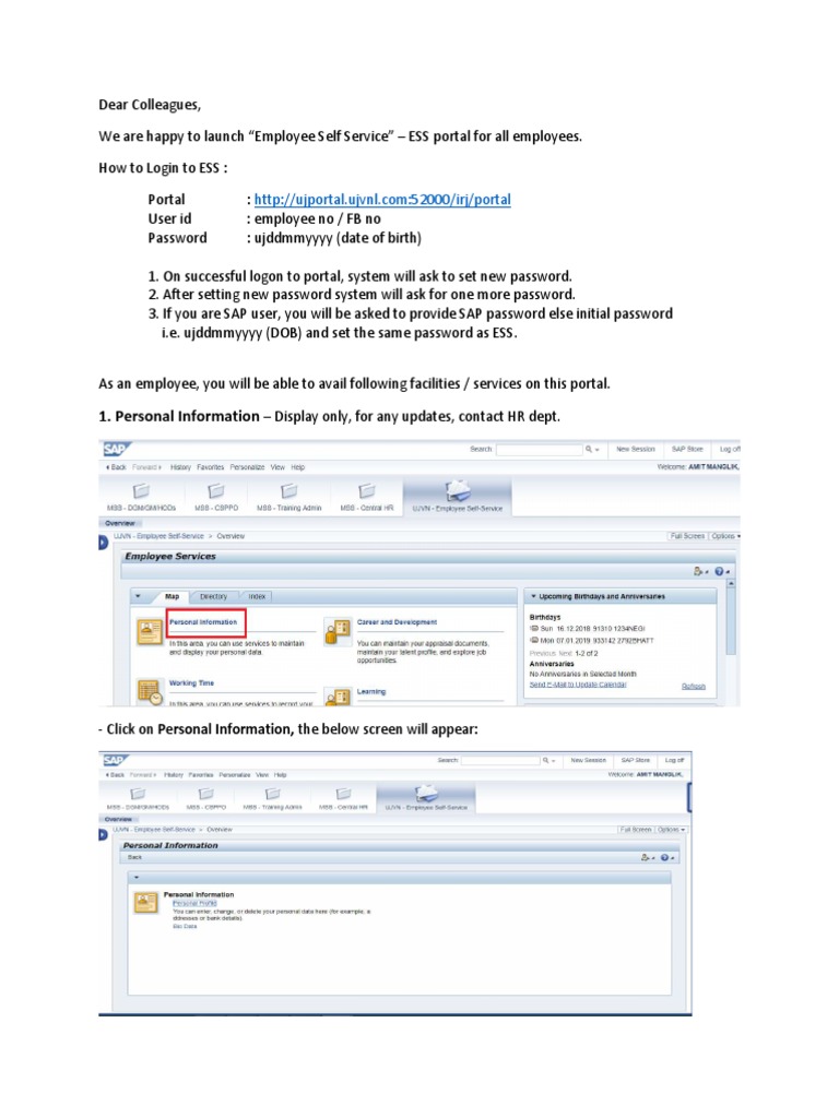 Ess User Document Pdf Password Computing