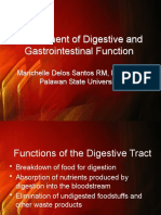 Assessment of Digestive and Gastrointestinal Function