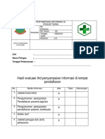 7.1.2.b.hasil Evaluasi THD Penyampaian Informasi Di Tempat Pendaftaran...