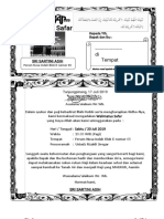 Undangan Walimatul Safar Mama PDF