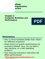 William Stallings Computer Organization and Architecture 8 Edition Computer Evolution and Performance