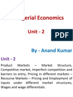 Managerial Economics: Unit - 2