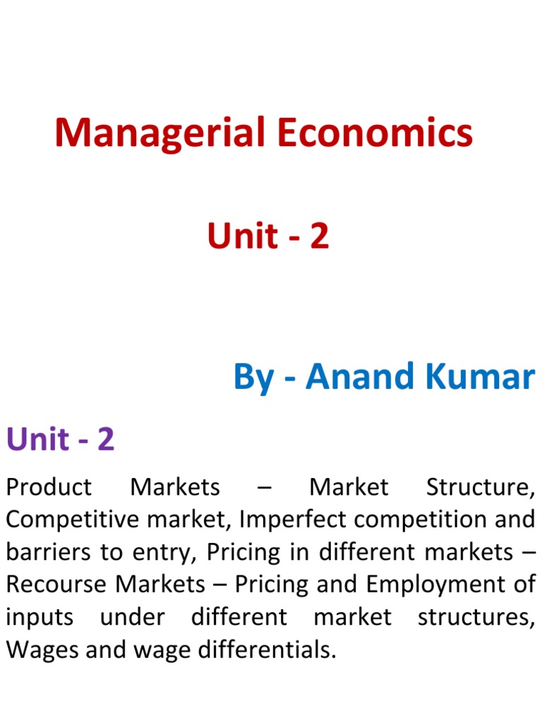 Understanding Market Structures and Competition | PDF | Monopoly ...