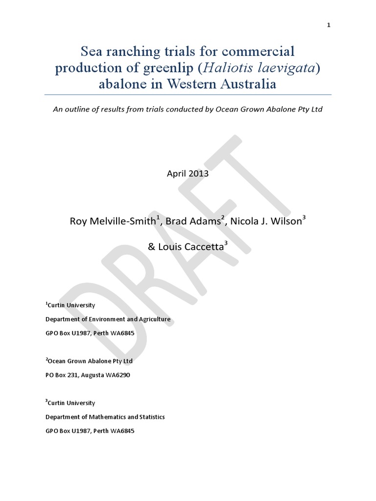 Sea Ranching | PDF | Aquaculture | Sea