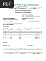 SOP for Melting Point Apparatus Calibration | PDF | Melting Point ...