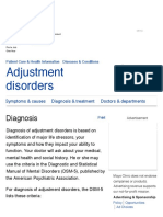 Adjustment Disorders - Diagnosis and Treatment - Mayo Clinic