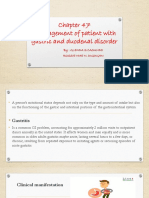 Management of Patient With Gastric and Duodenal Disorder: By: Glenda S.Casundo Rossie Mae N. Digdigan