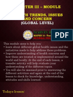 Quarter Iii - Module Health Trends, Issues and Concern: (Global Level)