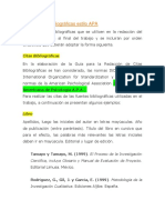 Cómo Elaborar Citas y Referencias Bibliográficas Estilo APA.