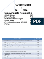 Analisis Raport Mutu