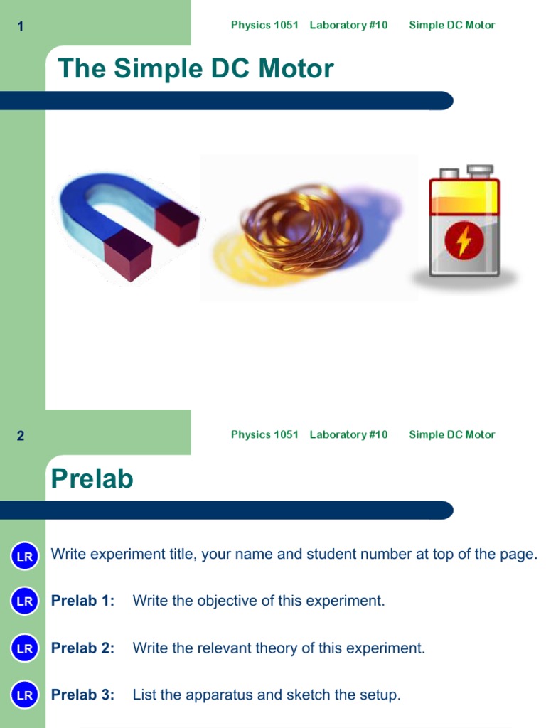 DC Motor Project PDF Electric Motor Field