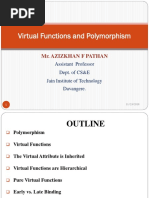 Virtual Functions and Polymorphism