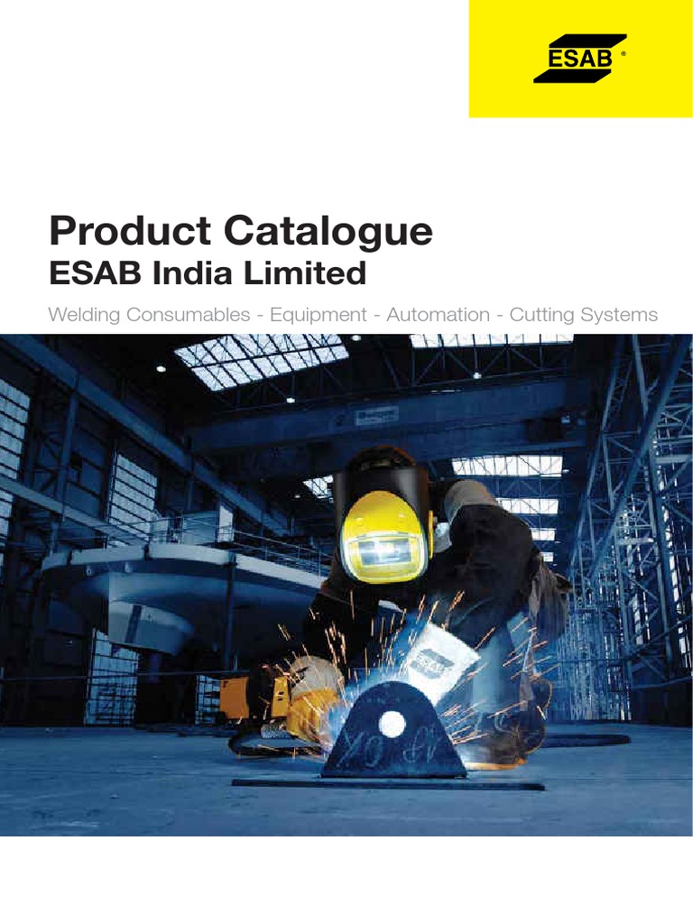 Welding Catalogue ESAB PDF Welding Construction