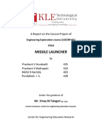 Missile Launcher: A Report On The Course Project of