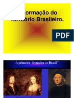 A Formação Do Território Brasileiro
