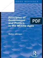 Principies of Government and Politics in The Middle Ages