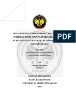 Pengaruh Biaya Produksi Dan Biaya Penjualan Terhadap Hasil Penjualan Pengrajin Keramik Di Kecamatan Purworejo Klampok Kabupaten Banjarnegara