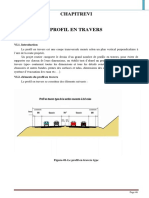 Définition Profil en Travers