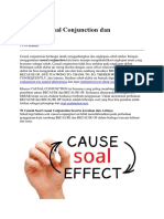 76 Soal Causal Conjunction Dan Jawabannya