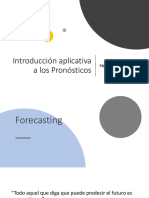 Sesión 6 Introducción Forecasting e Introduccion a Pronosticos