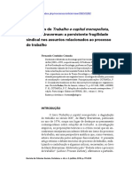 Os 40 anos de Trabalho e capital monopolista, de Harry Braverman